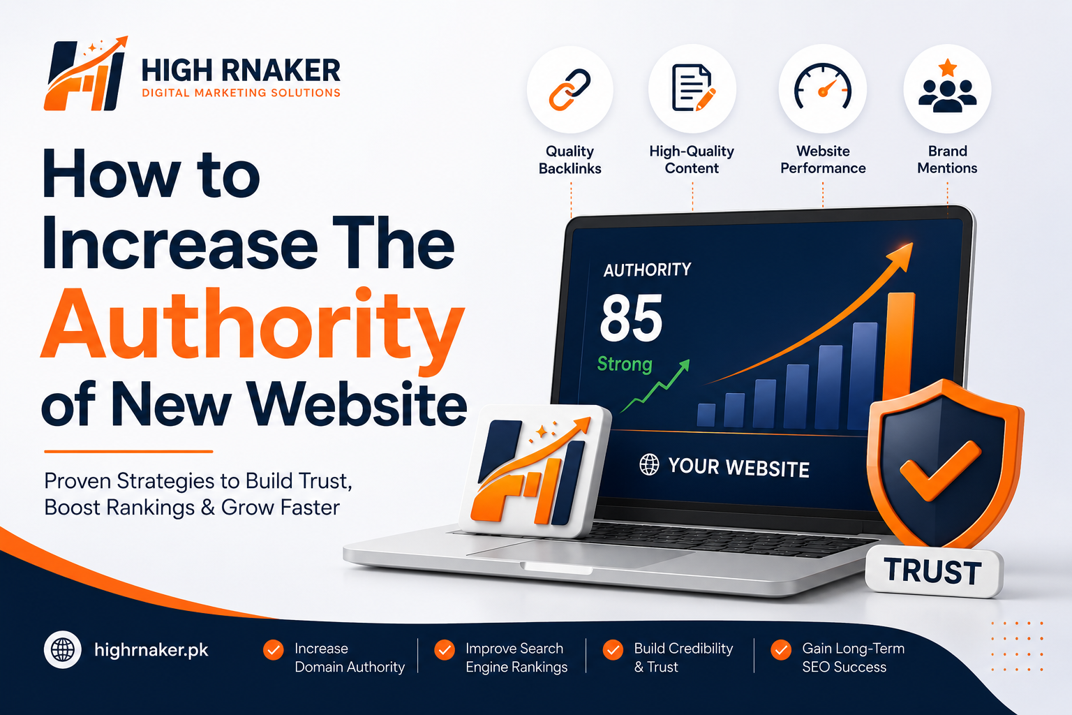 Authority of New Website