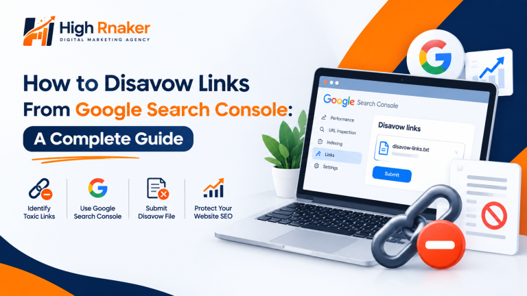 Disavow Links From Google