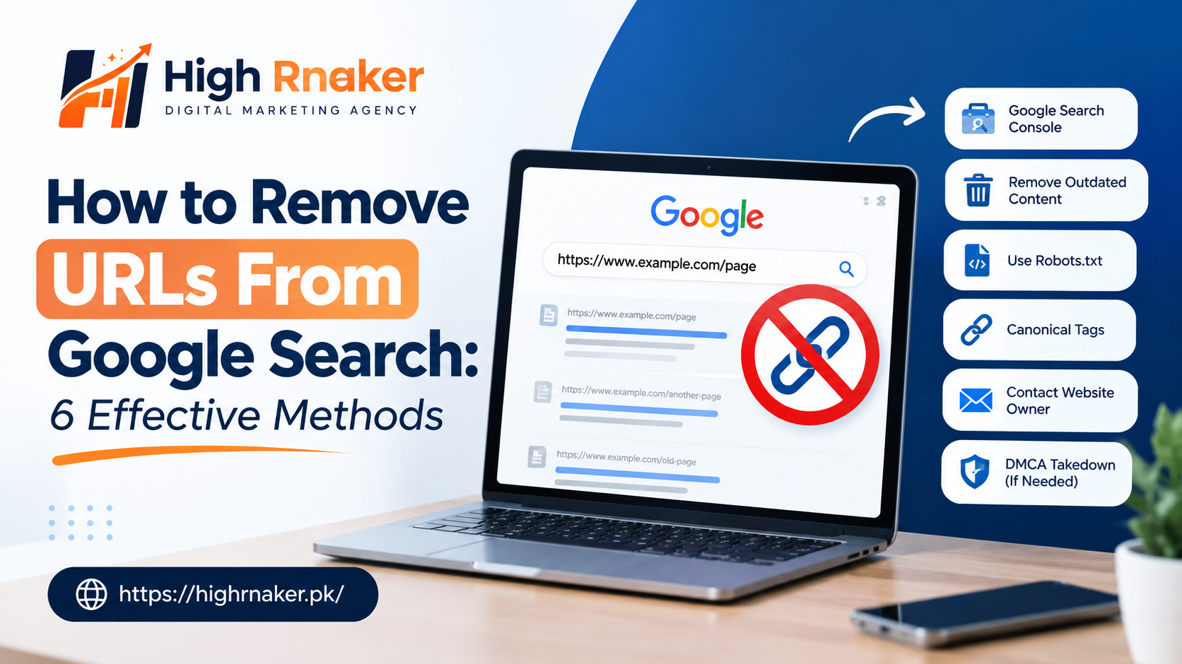 Remove URLs From Google