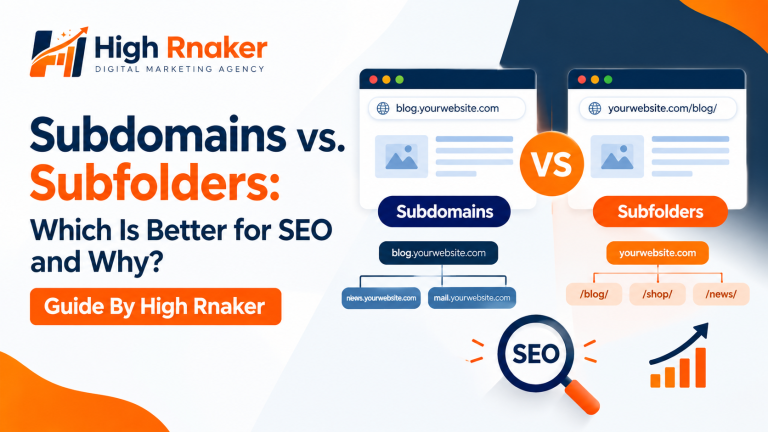 Subdomains vs Subfolders