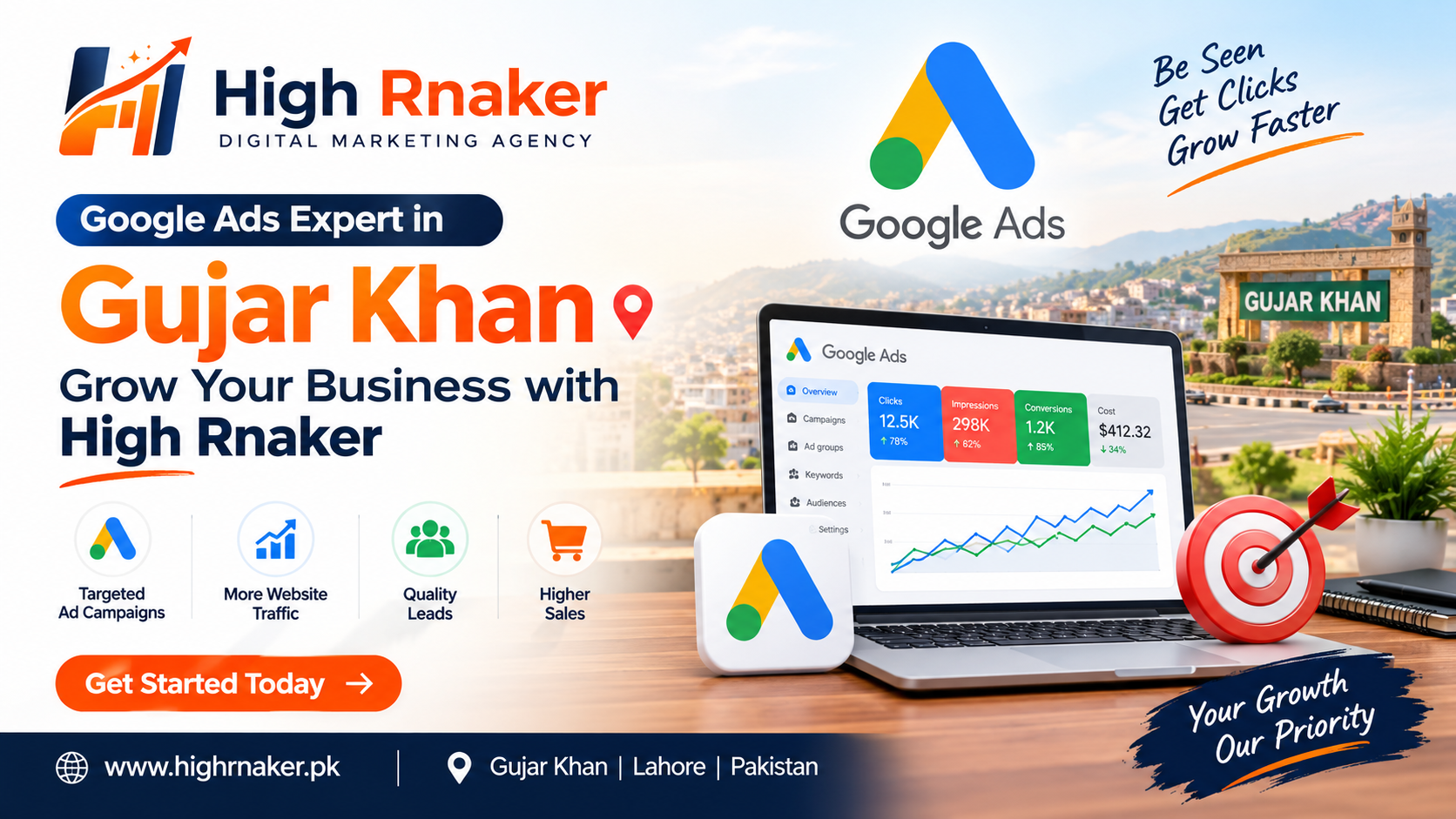 Google Ads Expert in GujarKhan